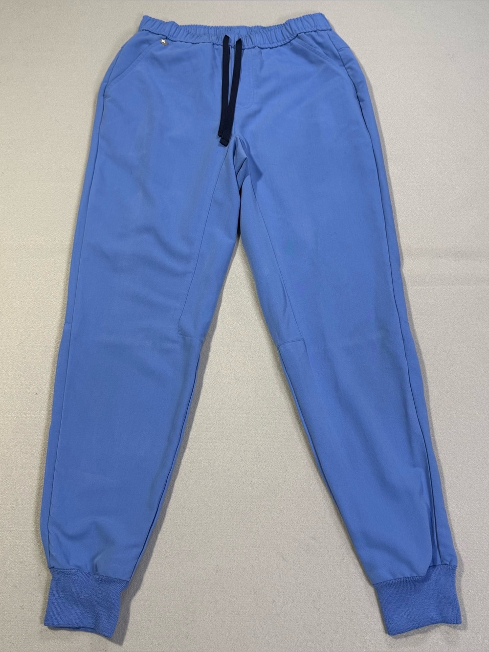 Figs Zamora Scrub Pants Womens S Light Blue Jogger Medical Work Wear Nursing